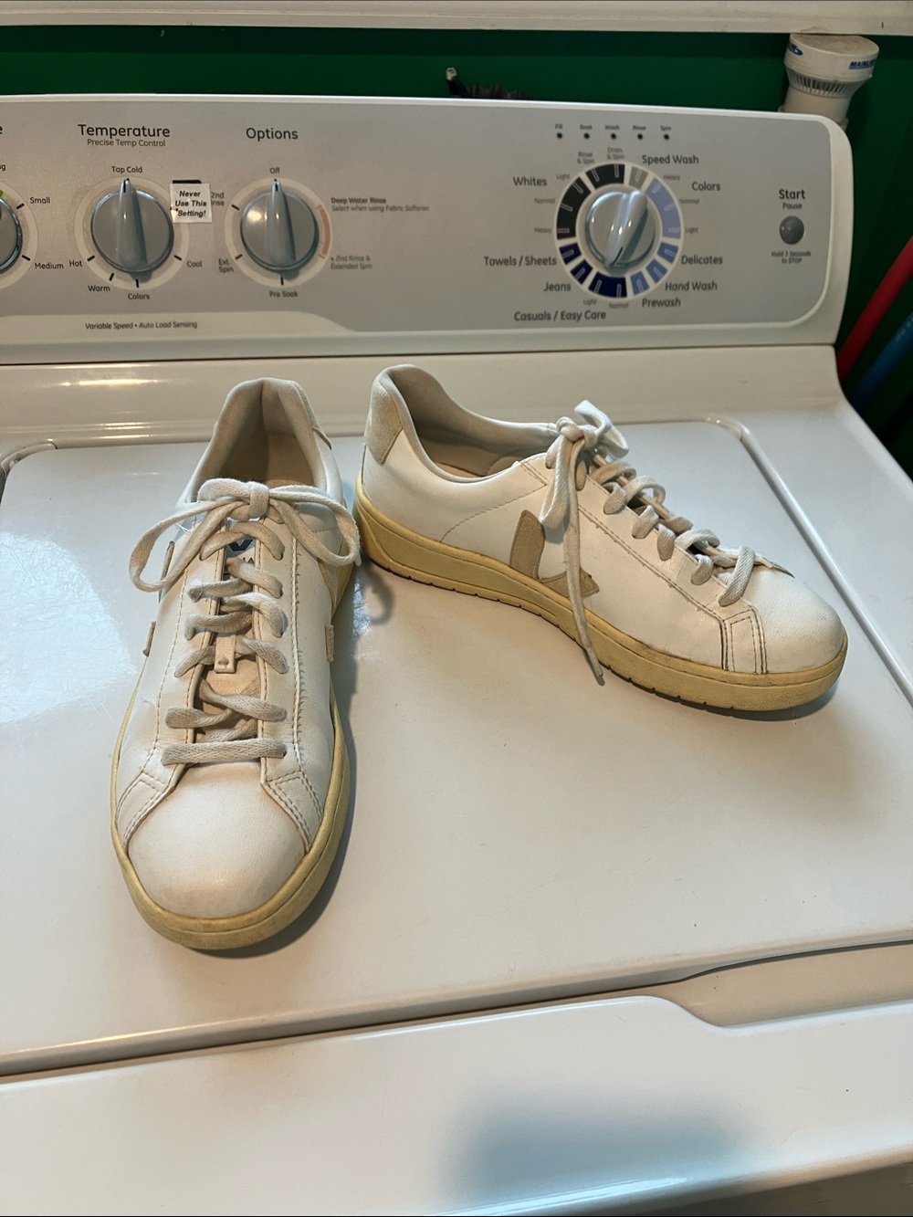 Veja Urka CWL x Madewell White /butter Leather Sneakers size 9